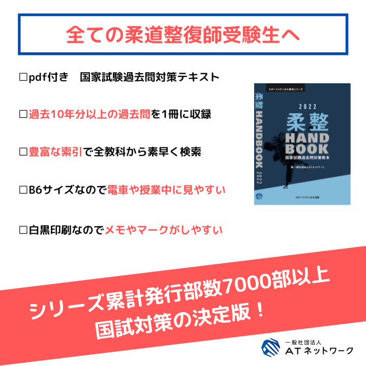 柔整 Handbook 2022 – スポーツメディカル出版 オンラインショップ 柔整 Handbook 2022 – スポーツメディカル出版 オンラインショップ